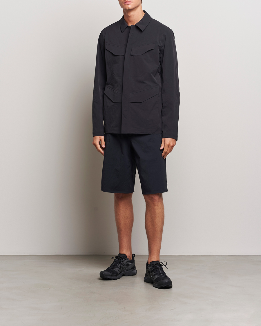 Herre | Shorts | Arc'teryx Veilance | Spere Lightweight Water Repellent Shorts Black