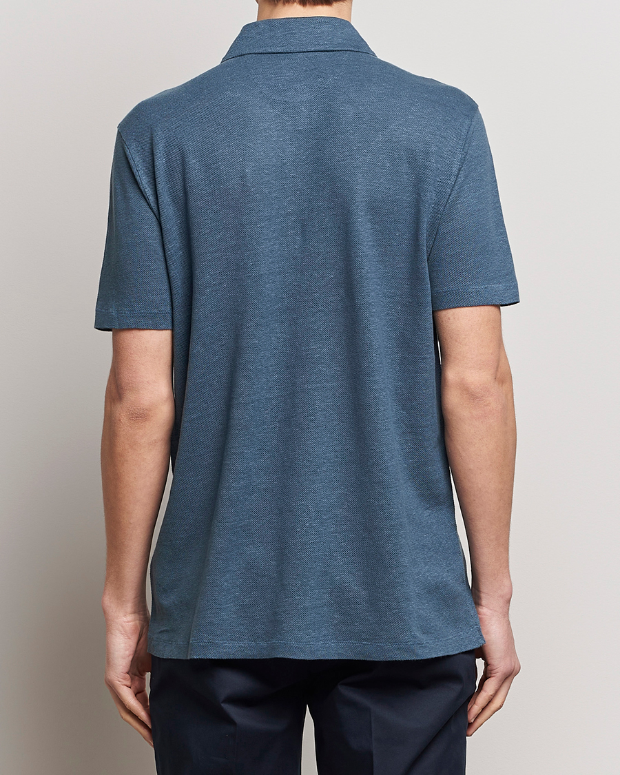 Herre | Pikéer | Paul Smith | Linen Polo Blue