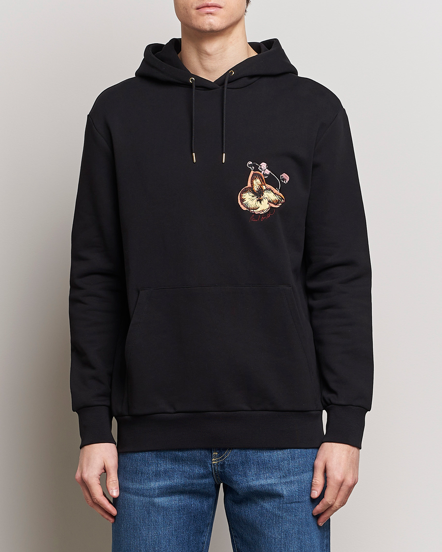 Herre | Lojalitetstilbud | Paul Smith | Printed Orchid Hoodie Black