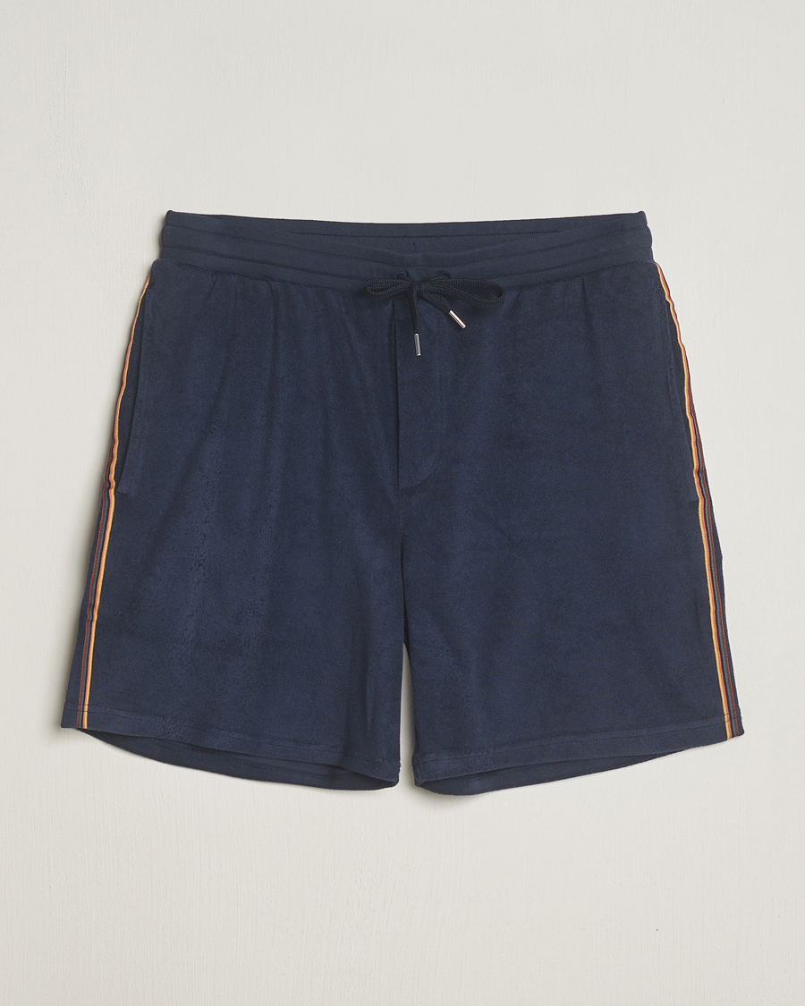 Herre | Shorts | Paul Smith | Stripe Towelling Shorts Navy