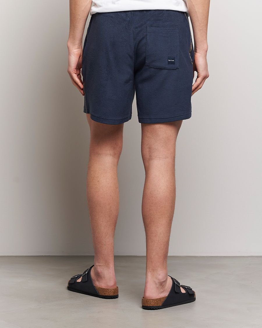 Herre | Shorts | Paul Smith | Stripe Towelling Shorts Navy