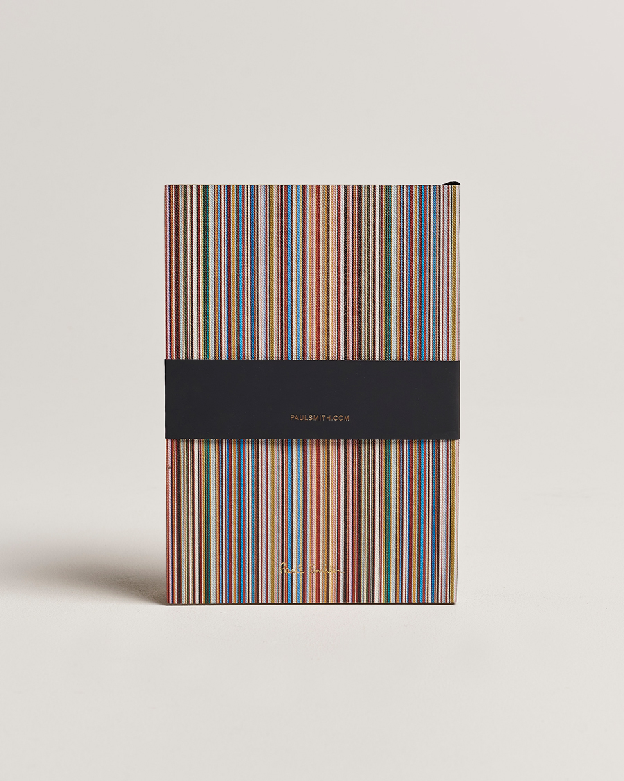 Men | Lifestyle | Paul Smith | Signature Stripe Notebook Multi