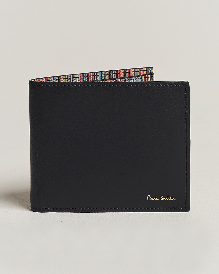Herre | Paul Smith Leather Billfold Wallet Black | Paul Smith | Leather Billfold Wallet Black