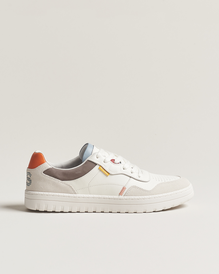 Herre | PS Paul Smith Ellis Leather/Suede Sneaker White | PS Paul Smith | Ellis Leather/Suede Sneaker White