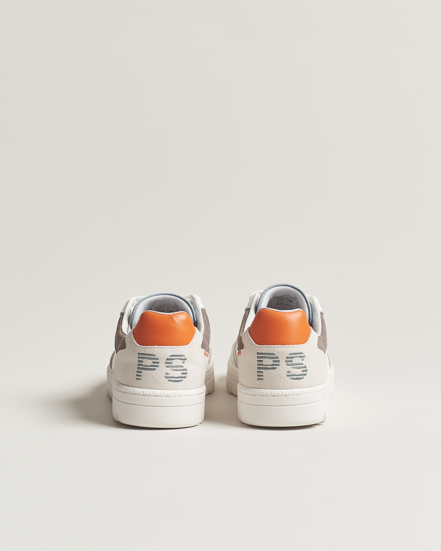 Herre | PS Paul Smith Ellis Leather/Suede Sneaker White | PS Paul Smith | Ellis Leather/Suede Sneaker White