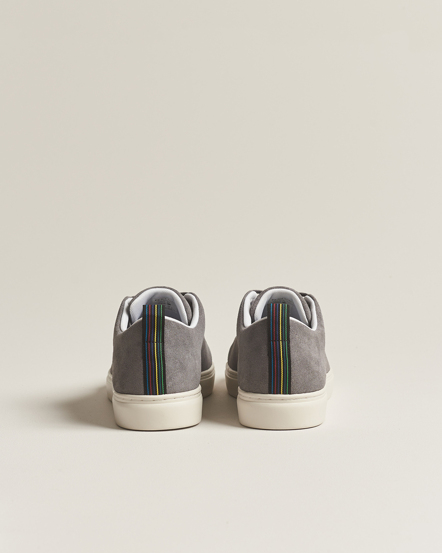 Herre | PS Paul Smith Lee Cap Toe Suede Sneaker Grey | PS Paul Smith | Lee Cap Toe Suede Sneaker Grey