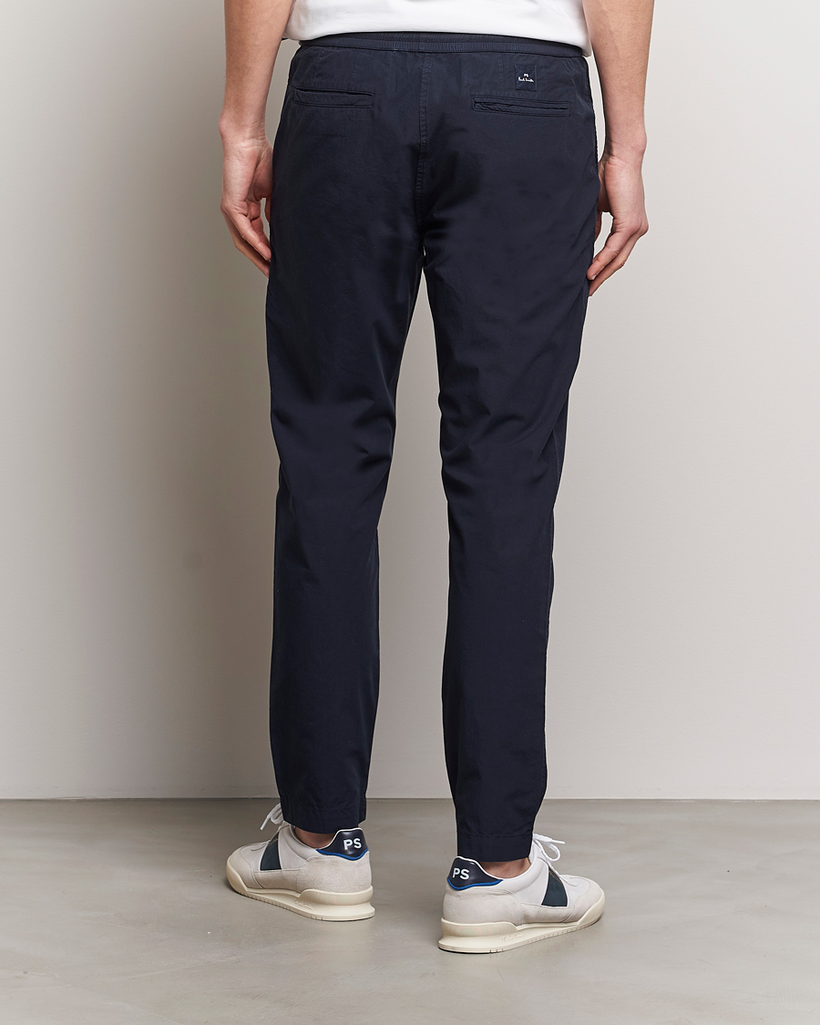 Herre | Bukser | PS Paul Smith | Cotton Drawstring Trousers Navy