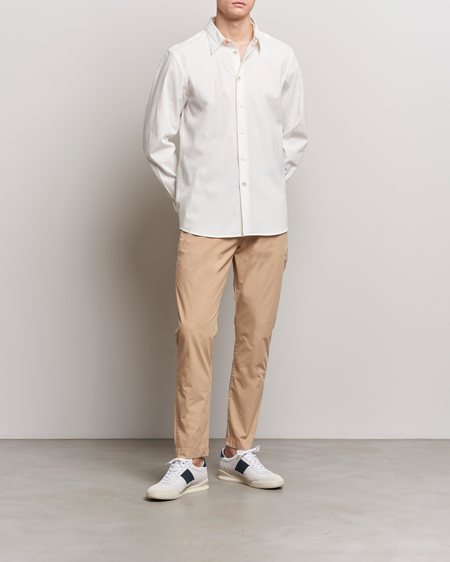 Herre | Bukser | PS Paul Smith | Cotton Drawstring Trousers Beige