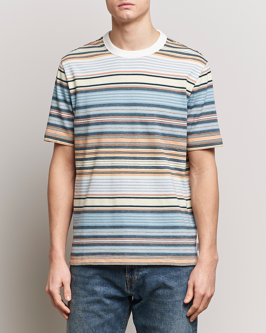 Herre |  | PS Paul Smith | Striped Crew Neck T-Shirt Multi