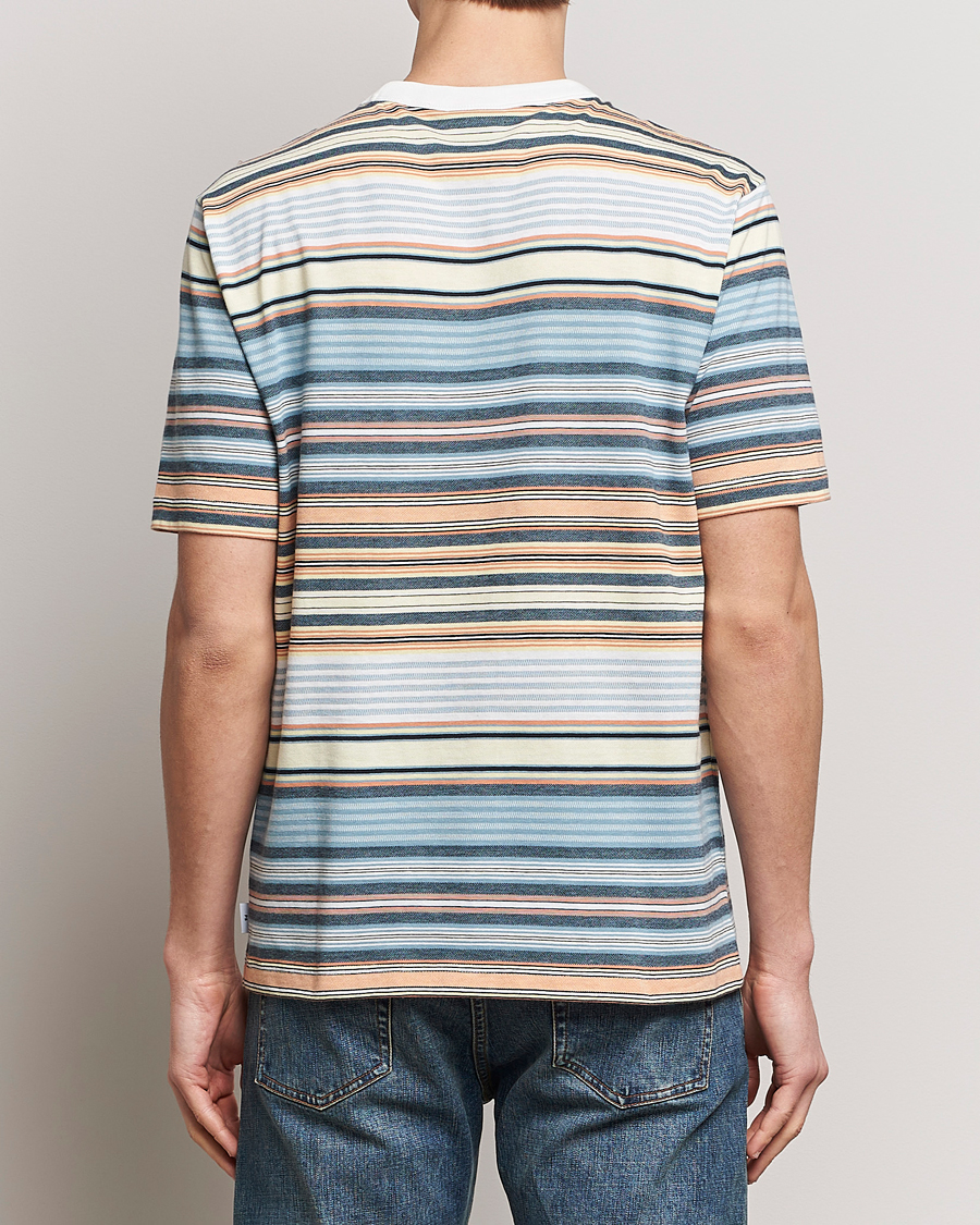 Herre | T-Shirts | PS Paul Smith | Striped Crew Neck T-Shirt Multi