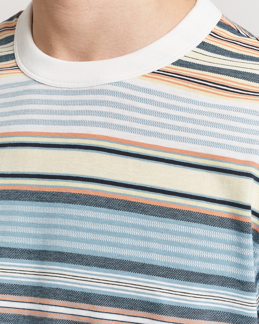 Herre | T-Shirts | PS Paul Smith | Striped Crew Neck T-Shirt Multi