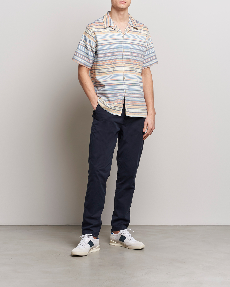 Herre | Skjorter | PS Paul Smith | Striped Resort Short Sleeve Shirt Multi