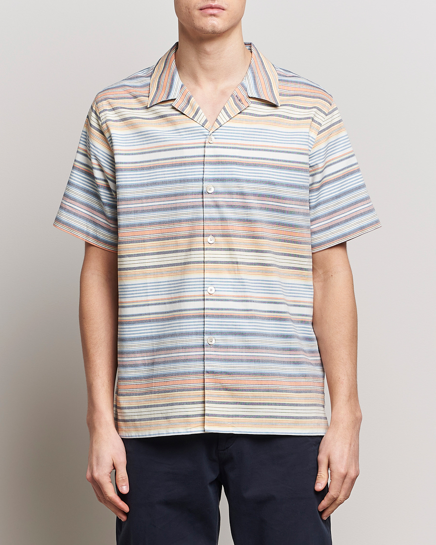 Herre | Skjorter | PS Paul Smith | Striped Resort Short Sleeve Shirt Multi