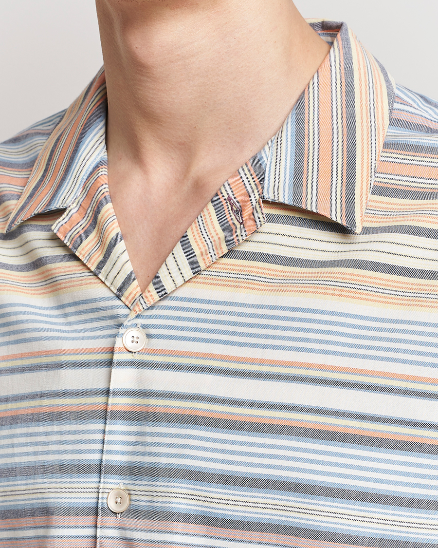 Herre | Skjorter | PS Paul Smith | Striped Resort Short Sleeve Shirt Multi