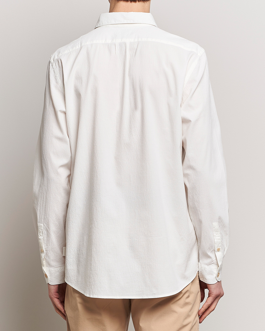 Herre | Skjorter | PS Paul Smith | Regular Fit Seersucker Shirt White