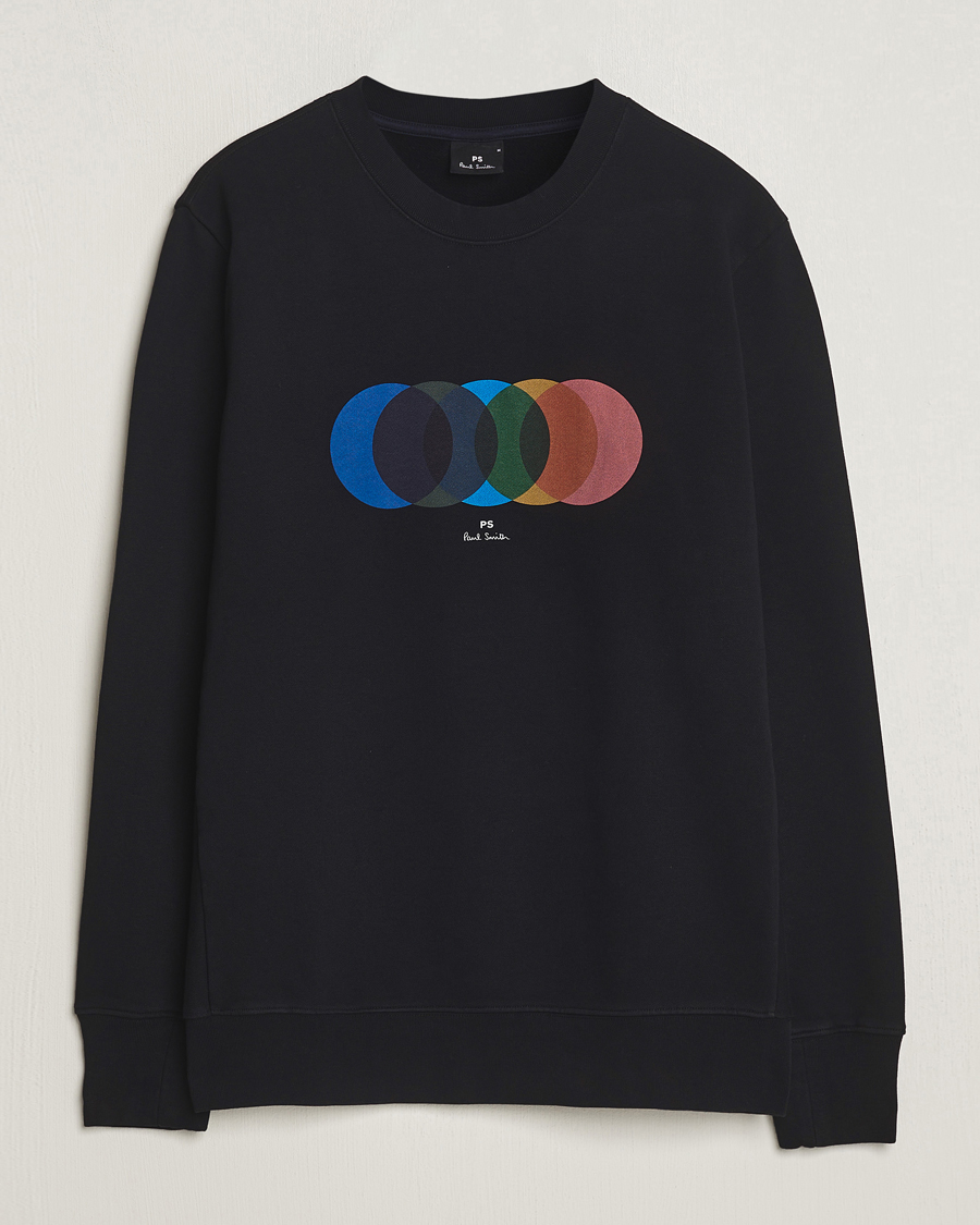 Herre | Gensere | PS Paul Smith | Circles Crew Neck Sweatshirt Black
