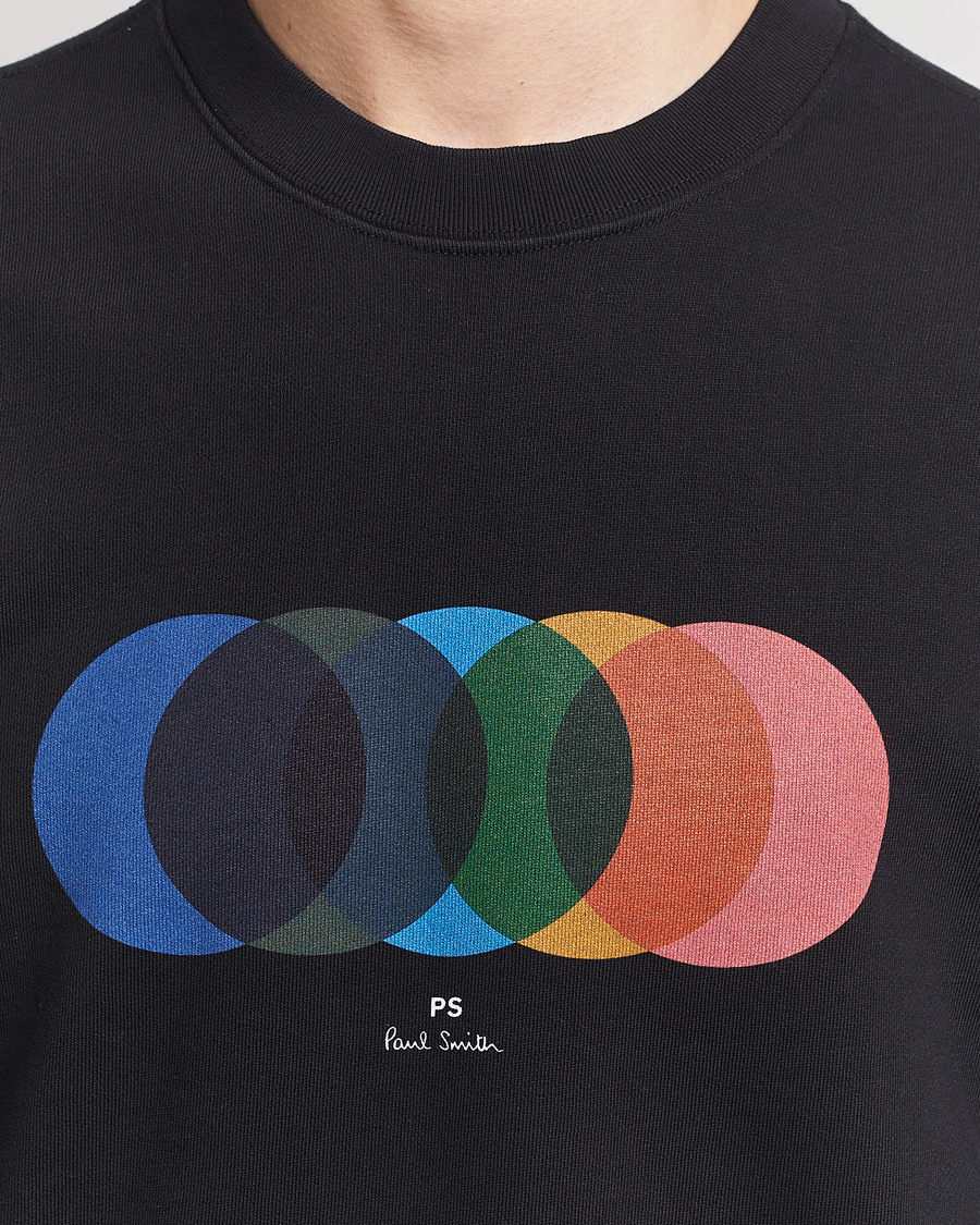 Herre | Gensere | PS Paul Smith | Circles Crew Neck Sweatshirt Black