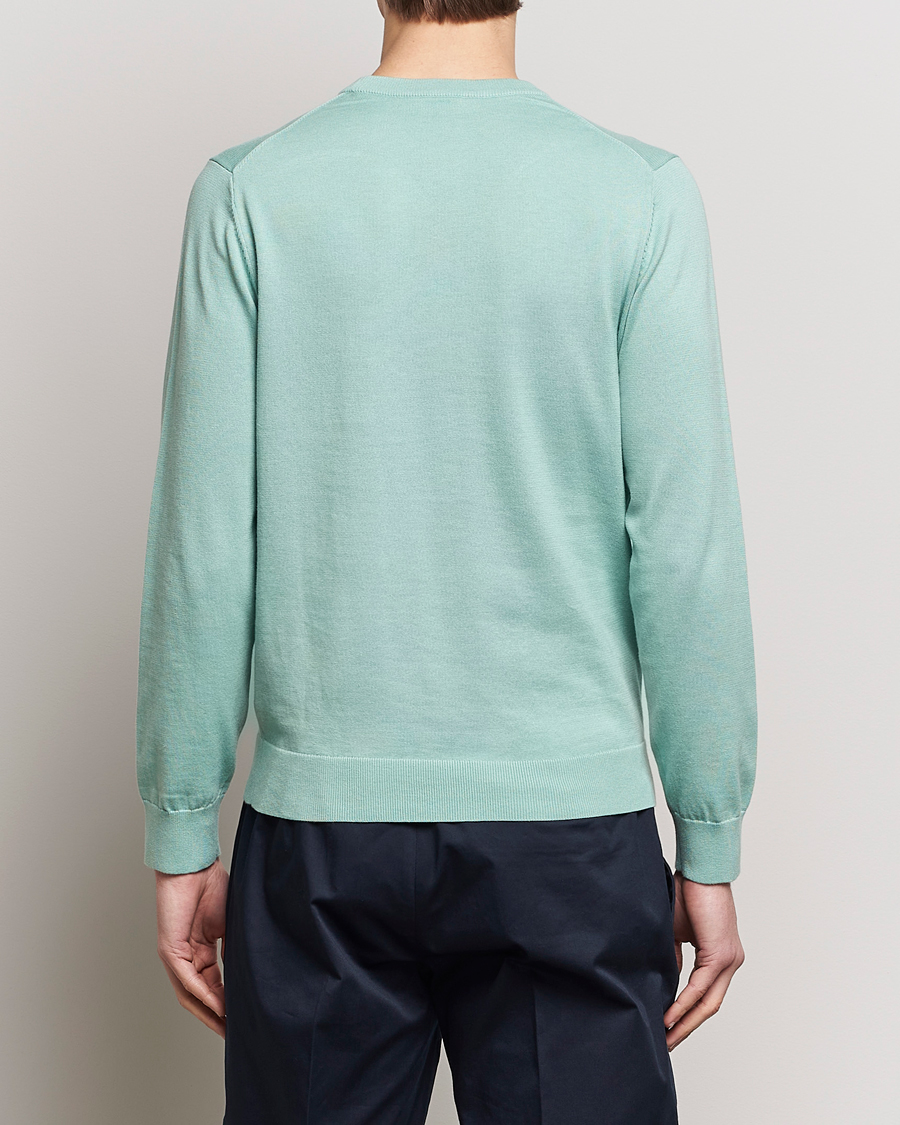 Herre | Gensere | PS Paul Smith | Zebra Cotton Knitted Sweater Mint Green