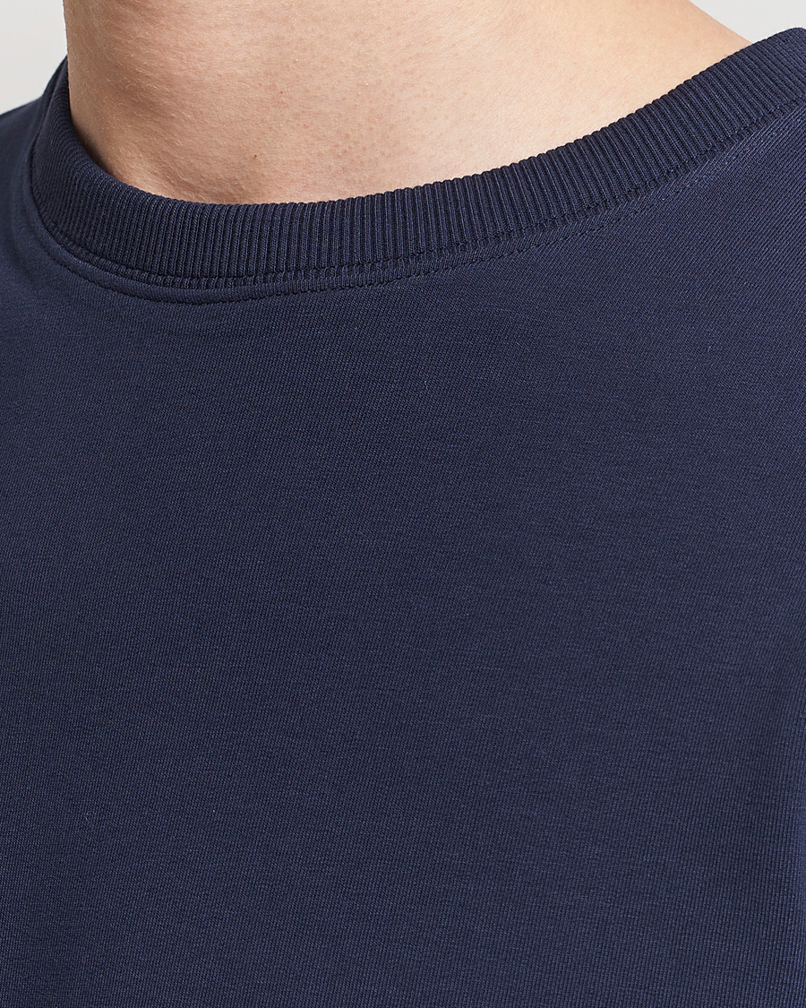 Herre | Gensere | Bread & Boxers | Loungewear Crew Neck Sweatshirt Navy Blue