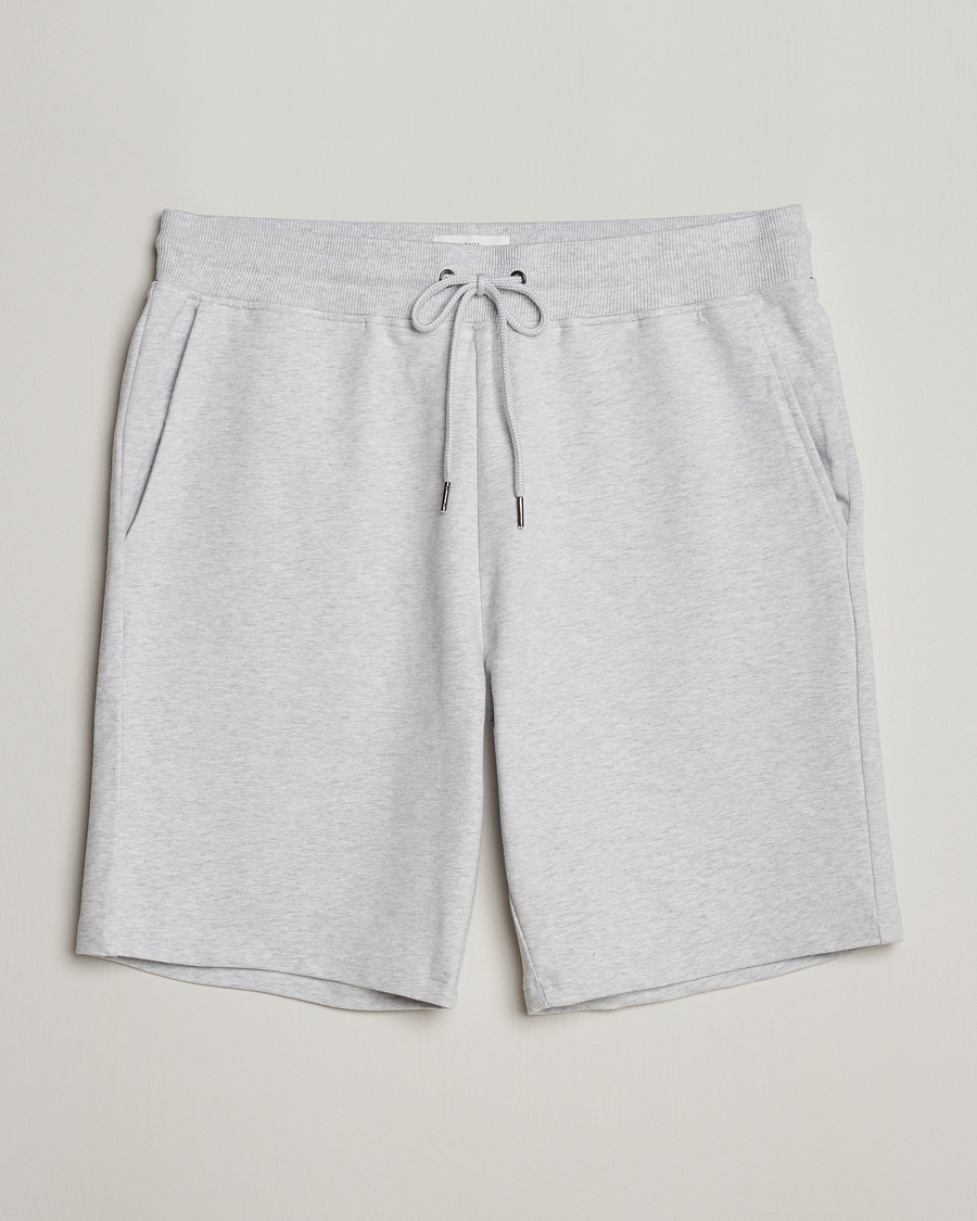 Herre | Shorts | Bread & Boxers | Loungewear Shorts Light Grey Melange