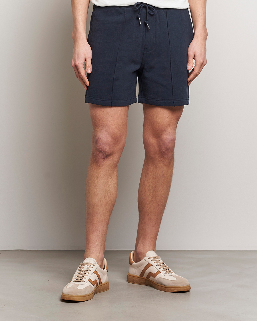 Herre | Klær | Morris | Brandon Lily Sweatshorts Old Blue