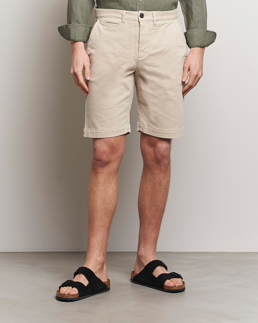 Herre | Klær | Morris | Jeffrey Chino Shorts Khaki