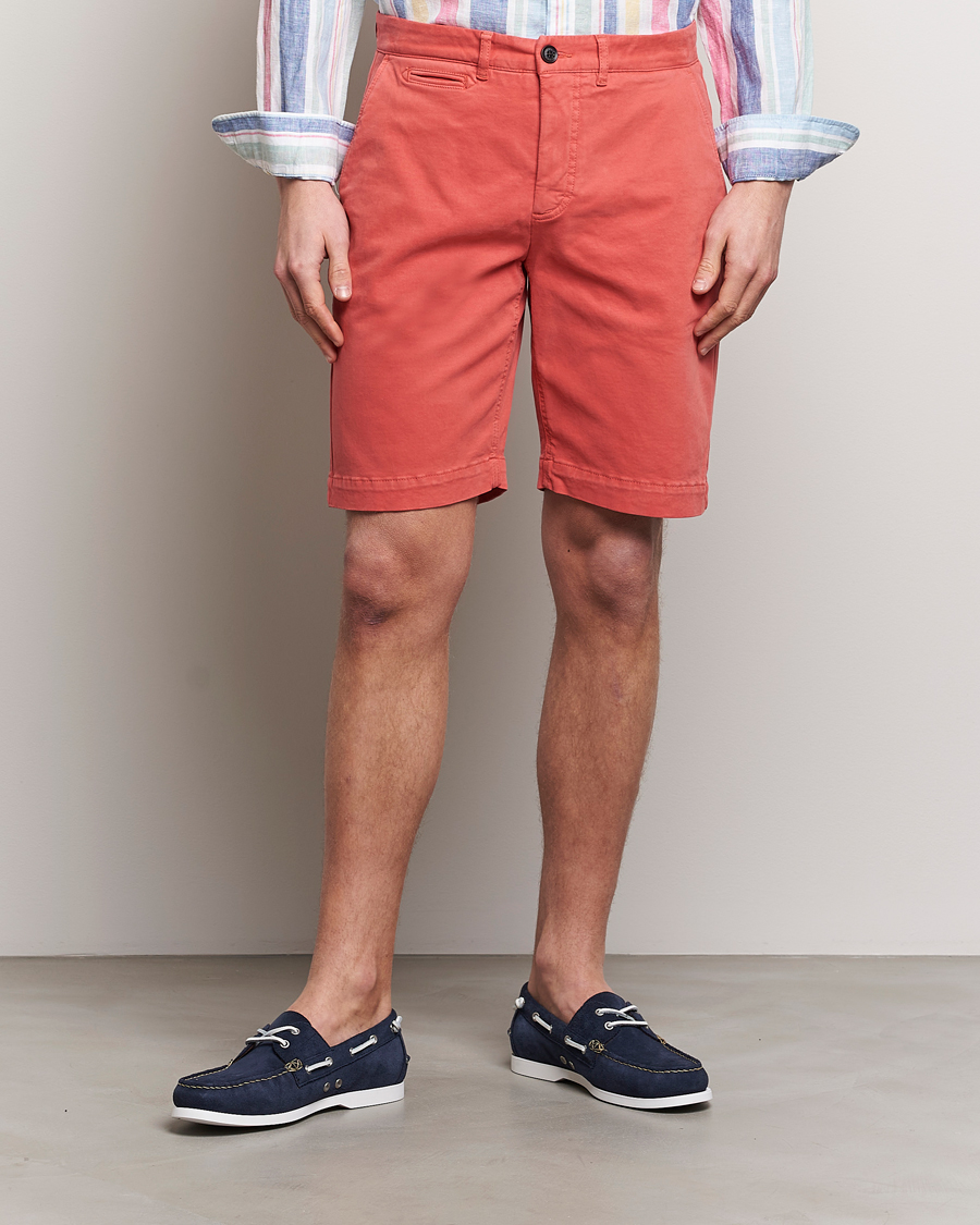 Men | Morris | Morris | Jeffrey Chino Shorts Red