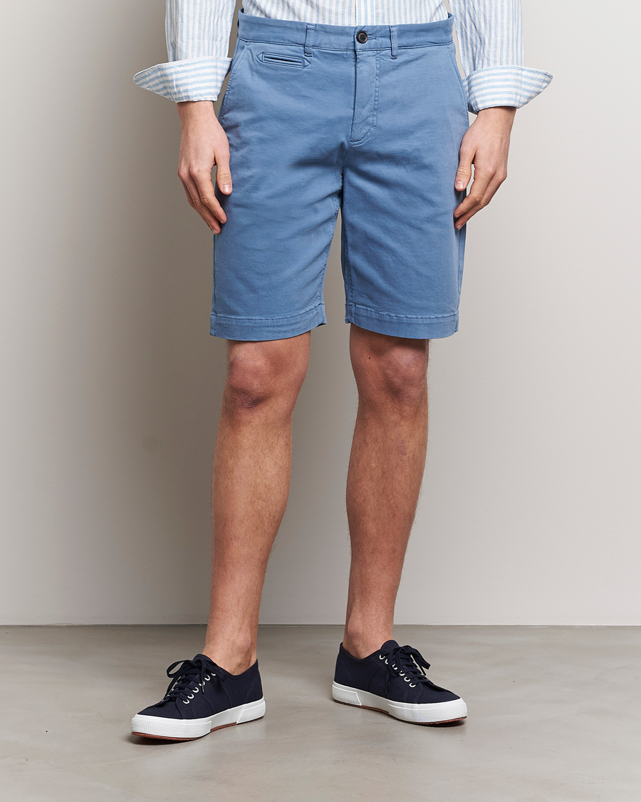 Herre | Preppy Authentic | Morris | Jeffrey Chino Shorts Blue