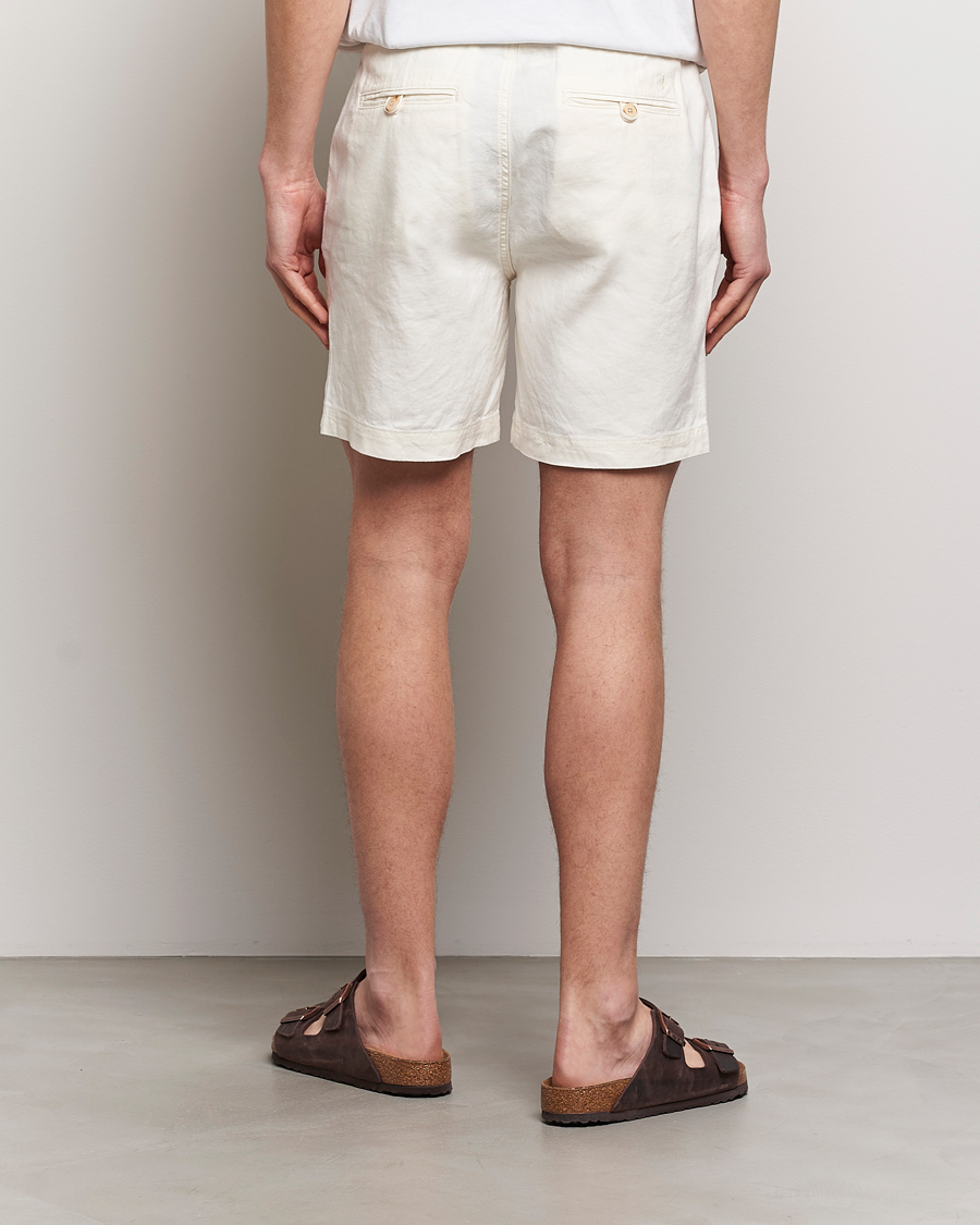 Herre | Shorts | Morris | Fenix Linen Shorts Off White