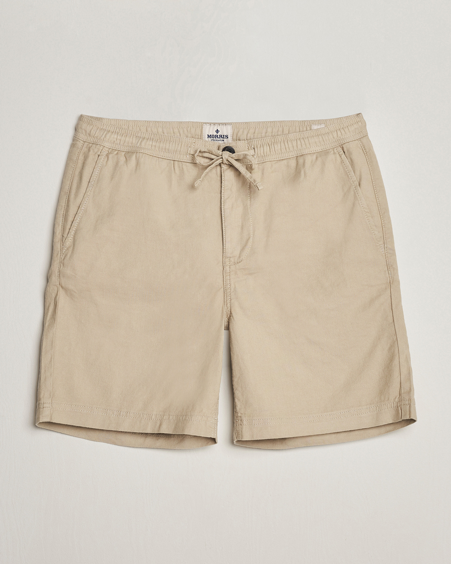 Herre | Shorts | Morris | Fenix Linen Shorts Khaki