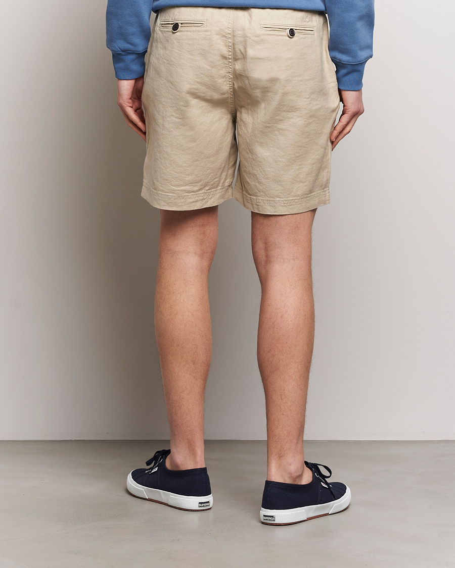 Herre | Shorts | Morris | Fenix Linen Shorts Khaki