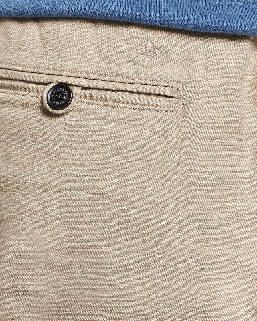 Herre | Shorts | Morris | Fenix Linen Shorts Khaki