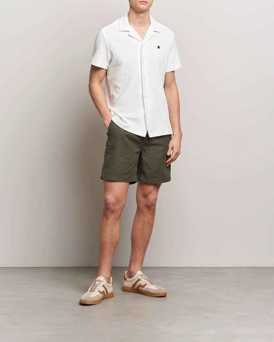 Herre | Shorts | Morris | Fenix Linen Shorts Olive