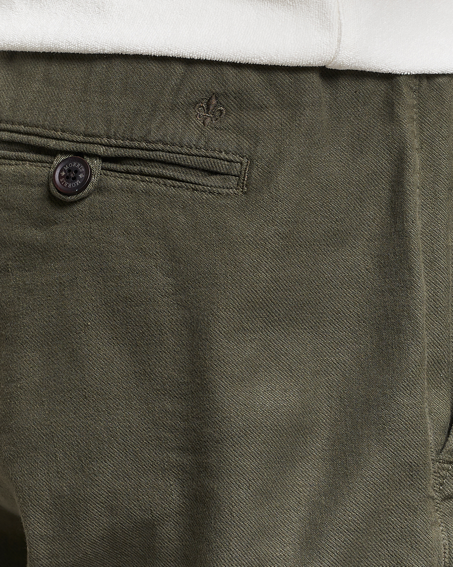 Herre | Shorts | Morris | Fenix Linen Shorts Olive