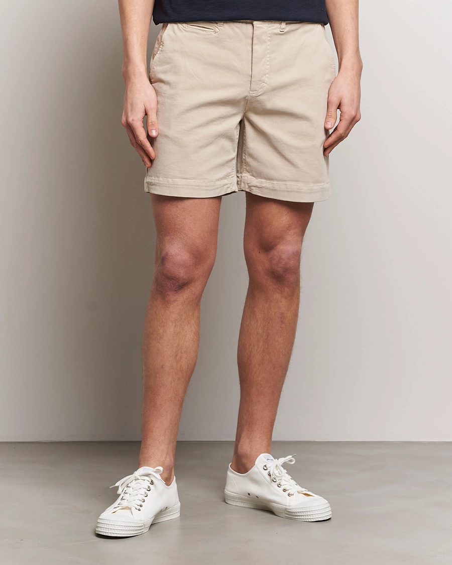 Herre | Shorts | Morris | Jeffrey Short Chino Shorts Khaki