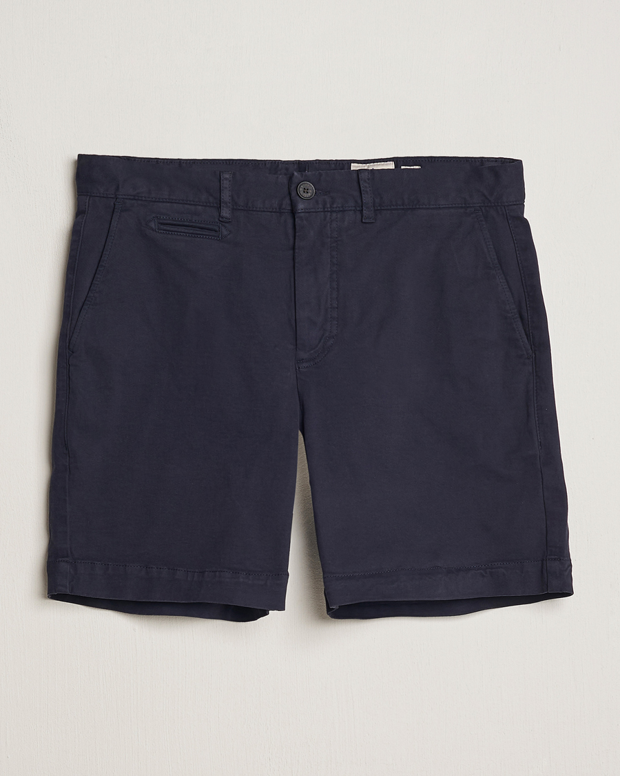 Herre | Shorts | Morris | Jeffrey Short Chino Shorts Navy