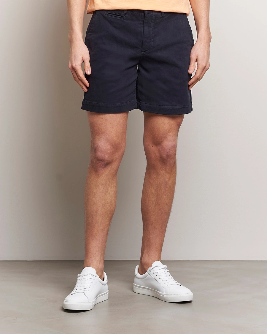 Herre | Shorts | Morris | Jeffrey Short Chino Shorts Navy