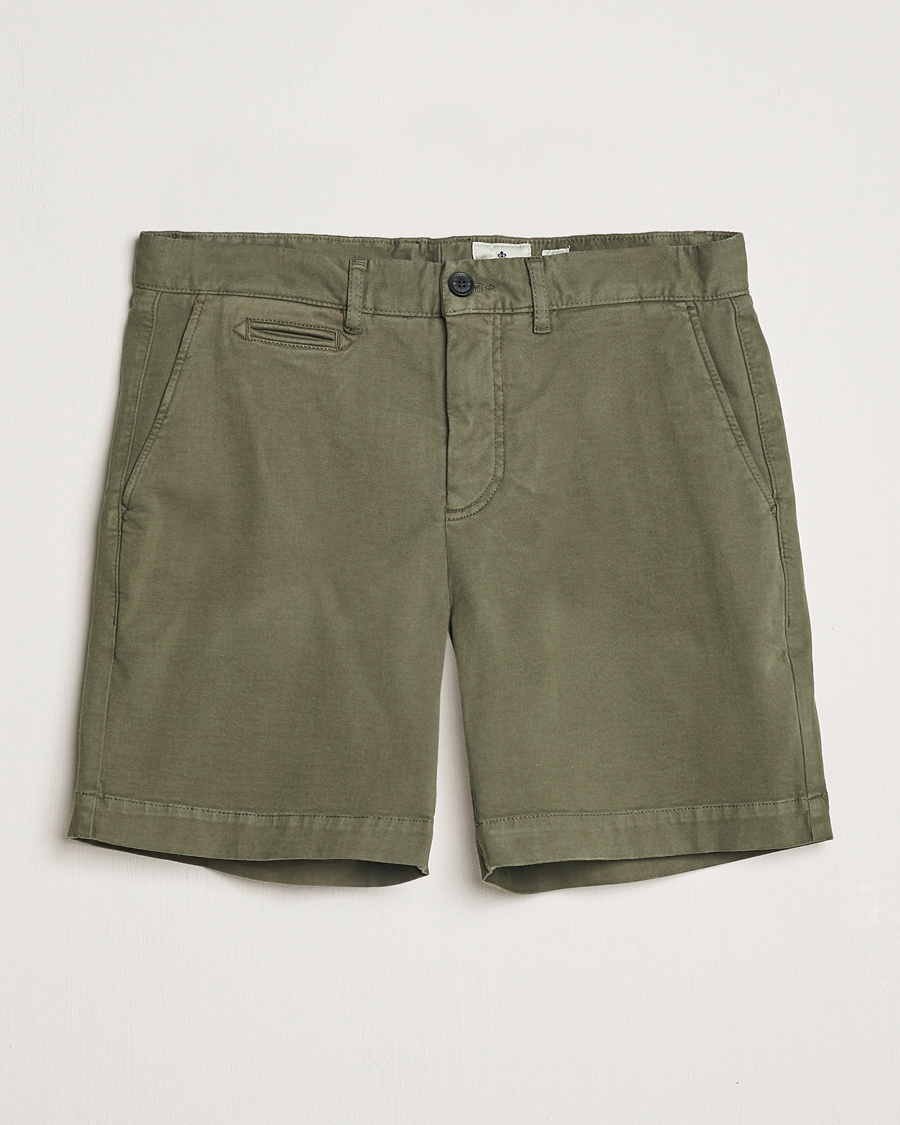 Herre | Shorts | Morris | Jeffrey Short Chino Shorts Olive