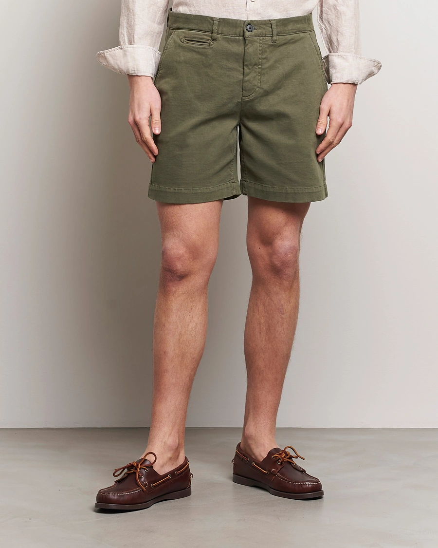 Herre | Shorts | Morris | Jeffrey Short Chino Shorts Olive