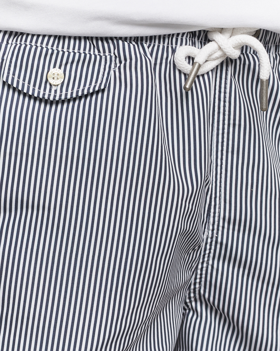 Herre | Badeshorts | Morris | Stripe Bathing Trunks Blue