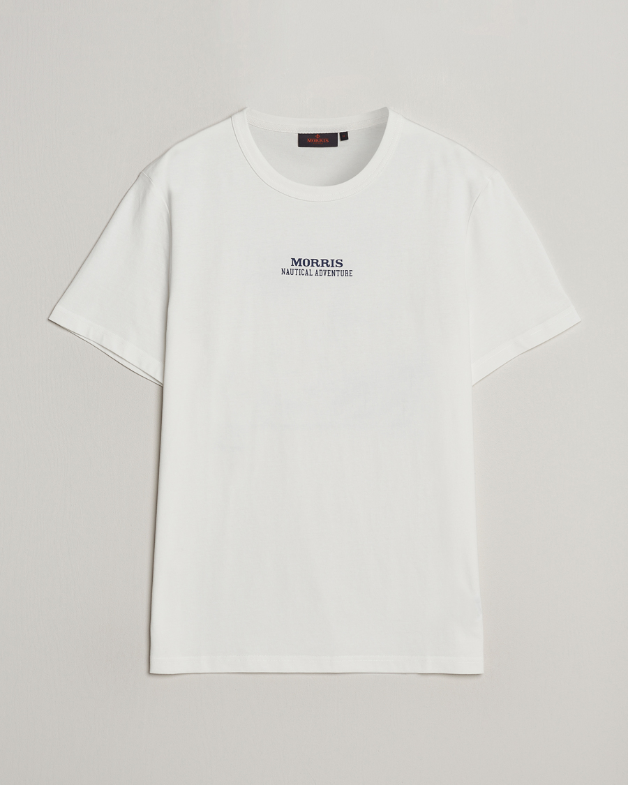 Herre | T-Shirts | Morris | Archie T-Shirt Off White