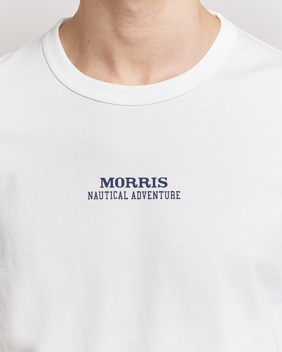 Herre | T-Shirts | Morris | Archie T-Shirt Off White