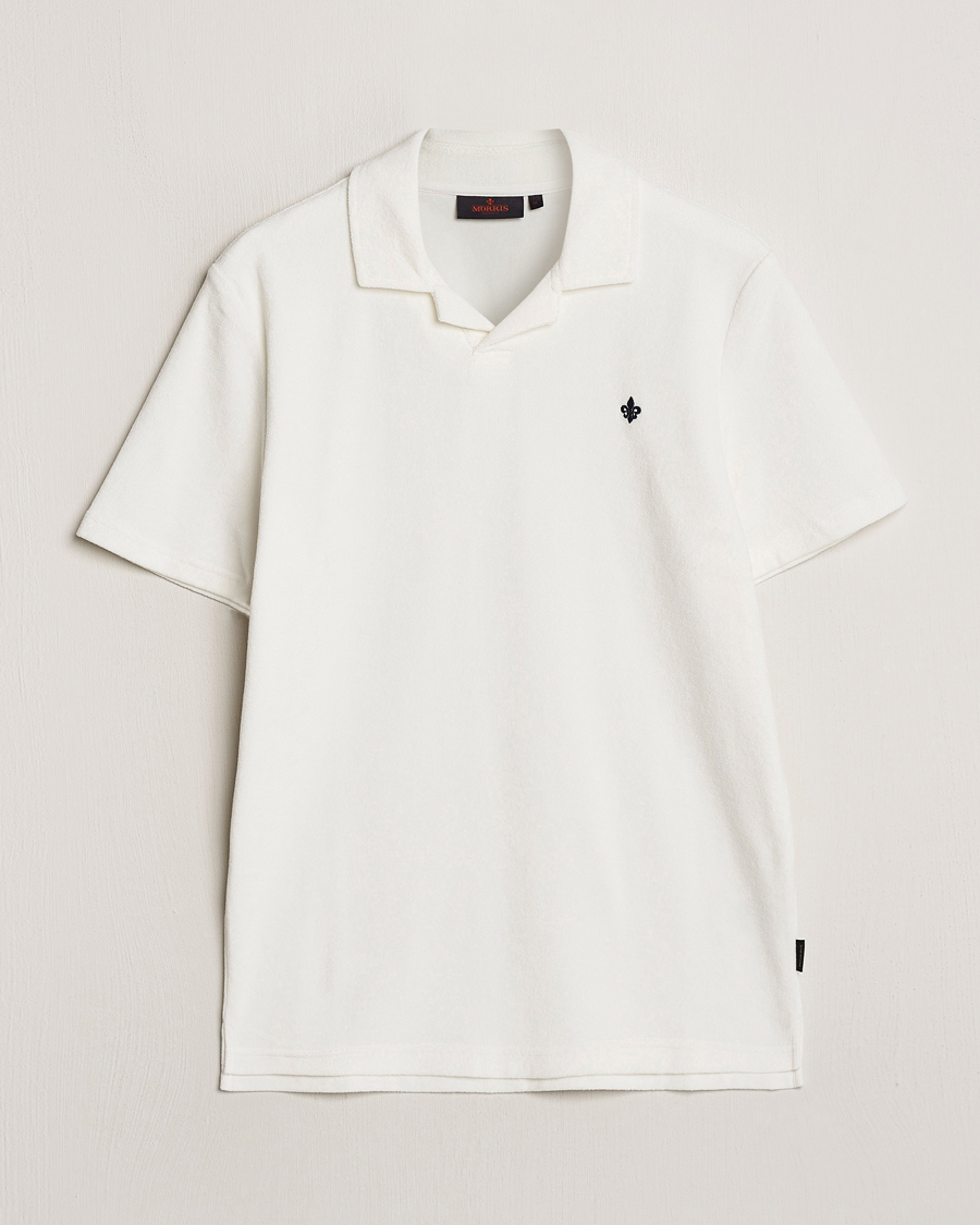 Herre | Pikéer | Morris | Delon Terry Jersey Polo Off White