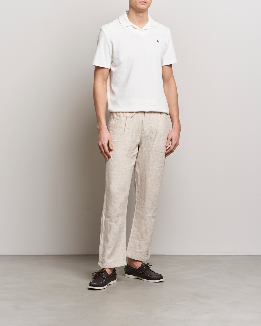 Herre | Pikéer | Morris | Delon Terry Jersey Polo Off White