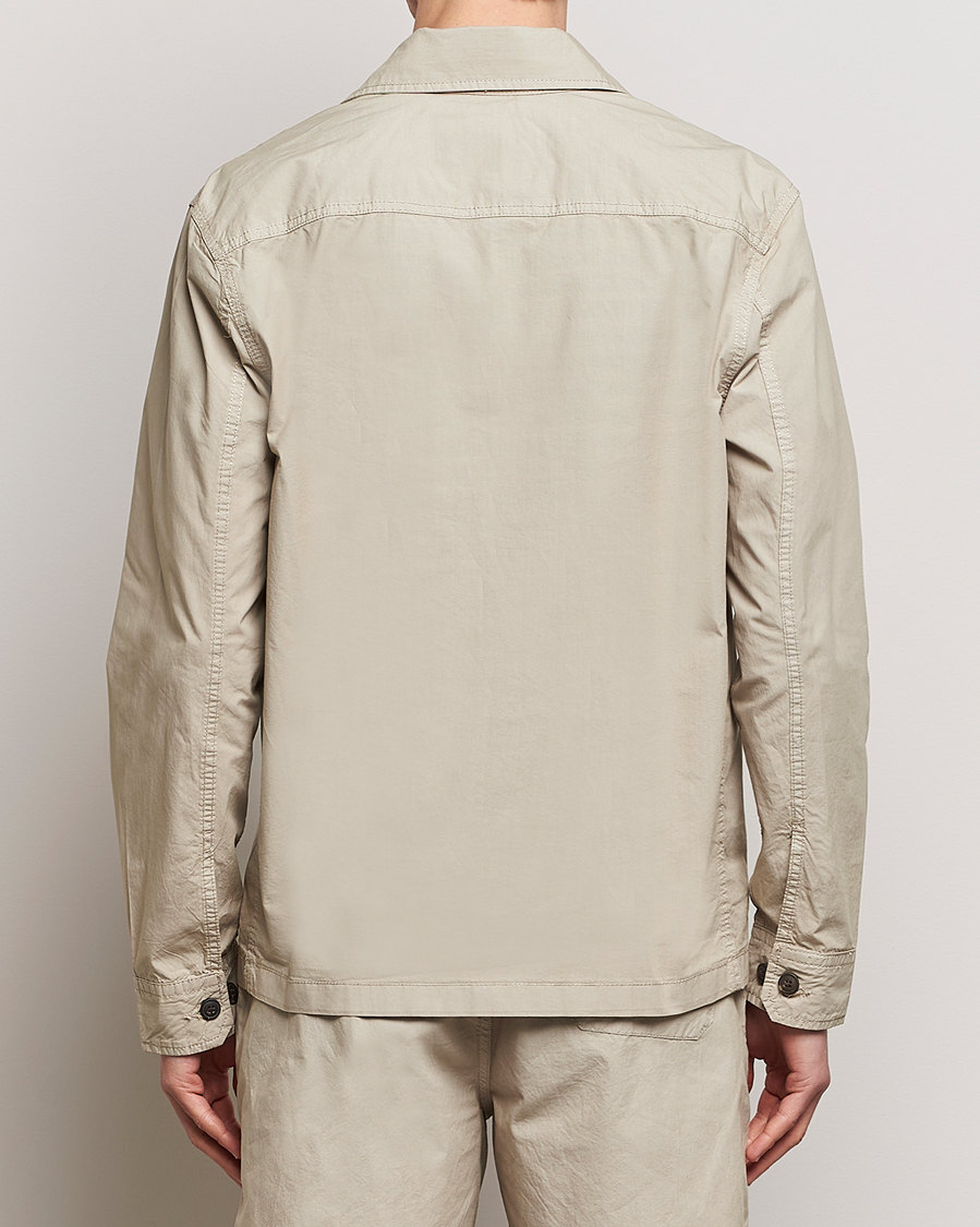 Herre | Jakker | Morris | Harrison Cotton Shirt Jacket Khaki