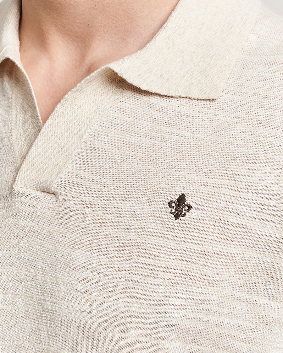 Herre | Pikéer | Morris | Randall Slub Cotton Resort Polo Off White