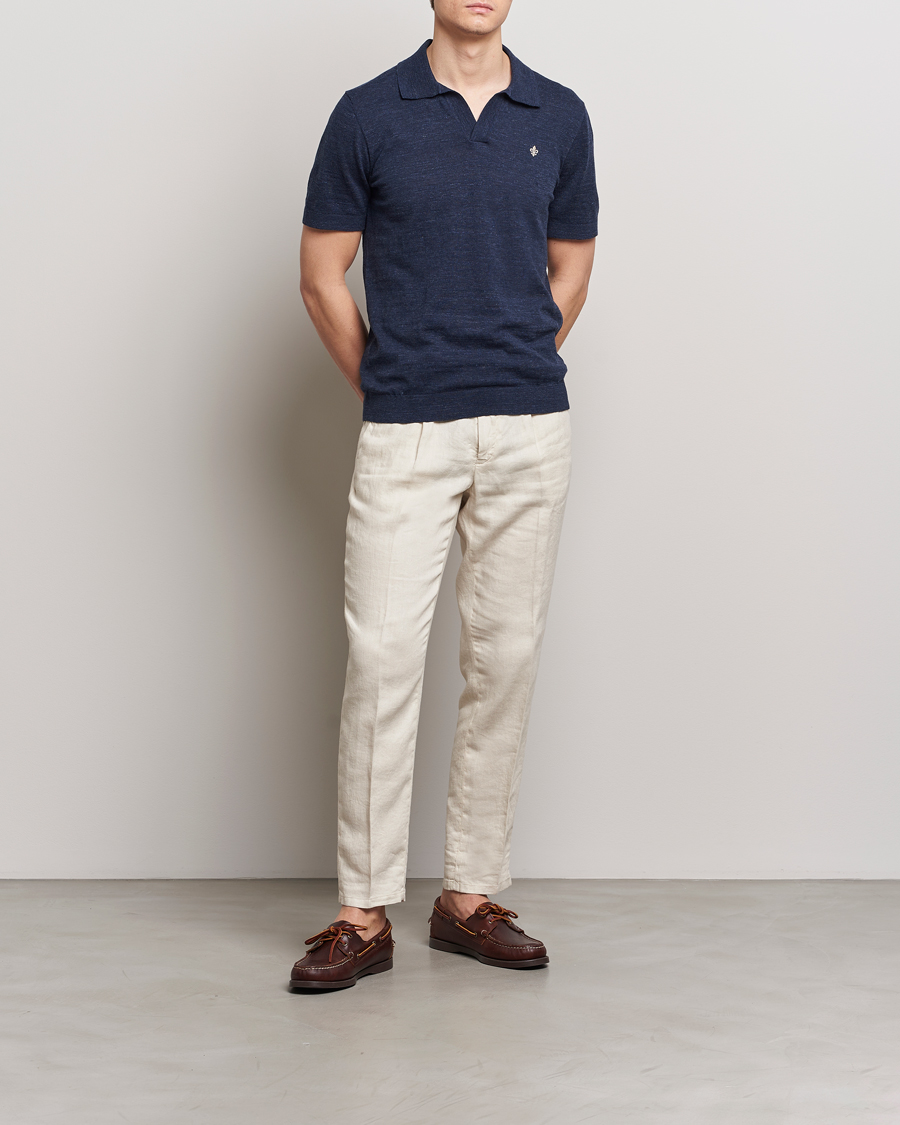 Herre | Pikéer | Morris | Randall Cotton Resort Polo Navy