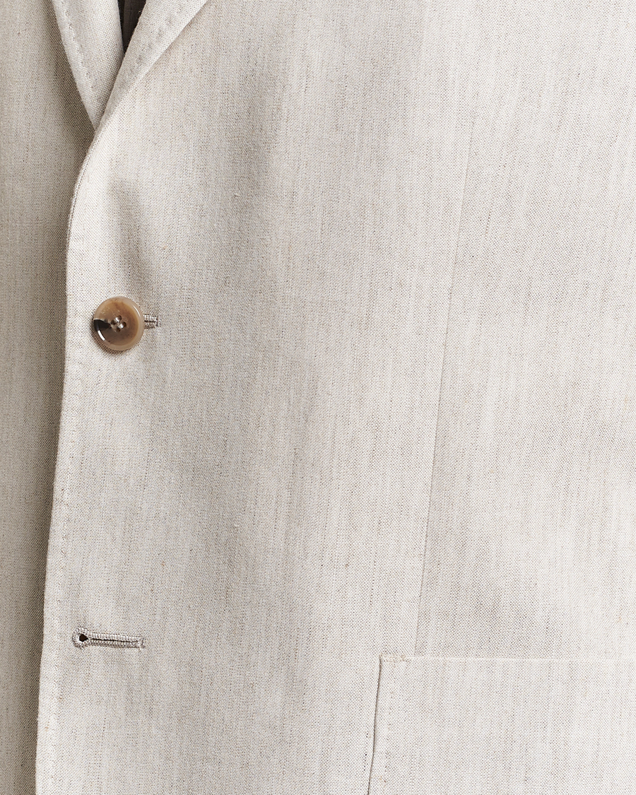 Herre | Dressjakker | Morris | Archie Linen Blazer Khaki