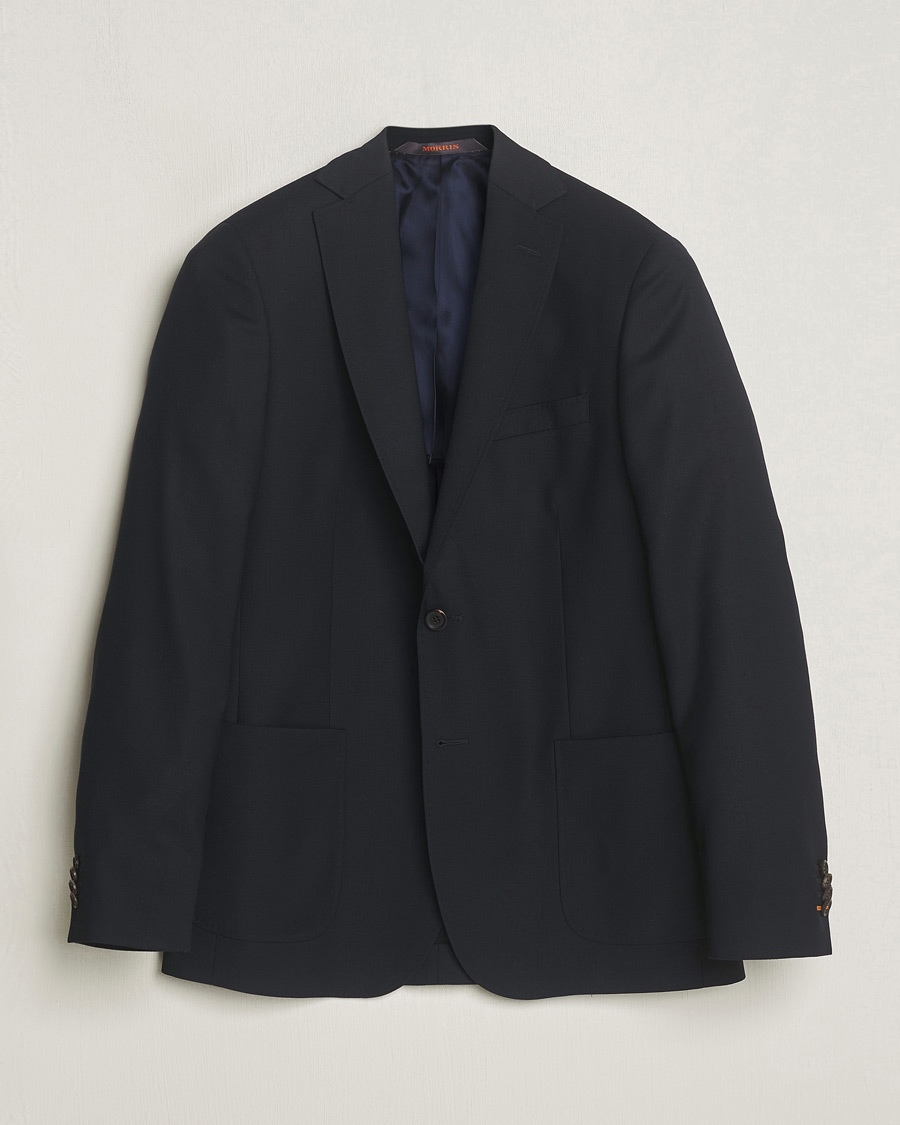 Herre | Dressjakker | Morris | Archie Navy Light Wool Blazer Navy