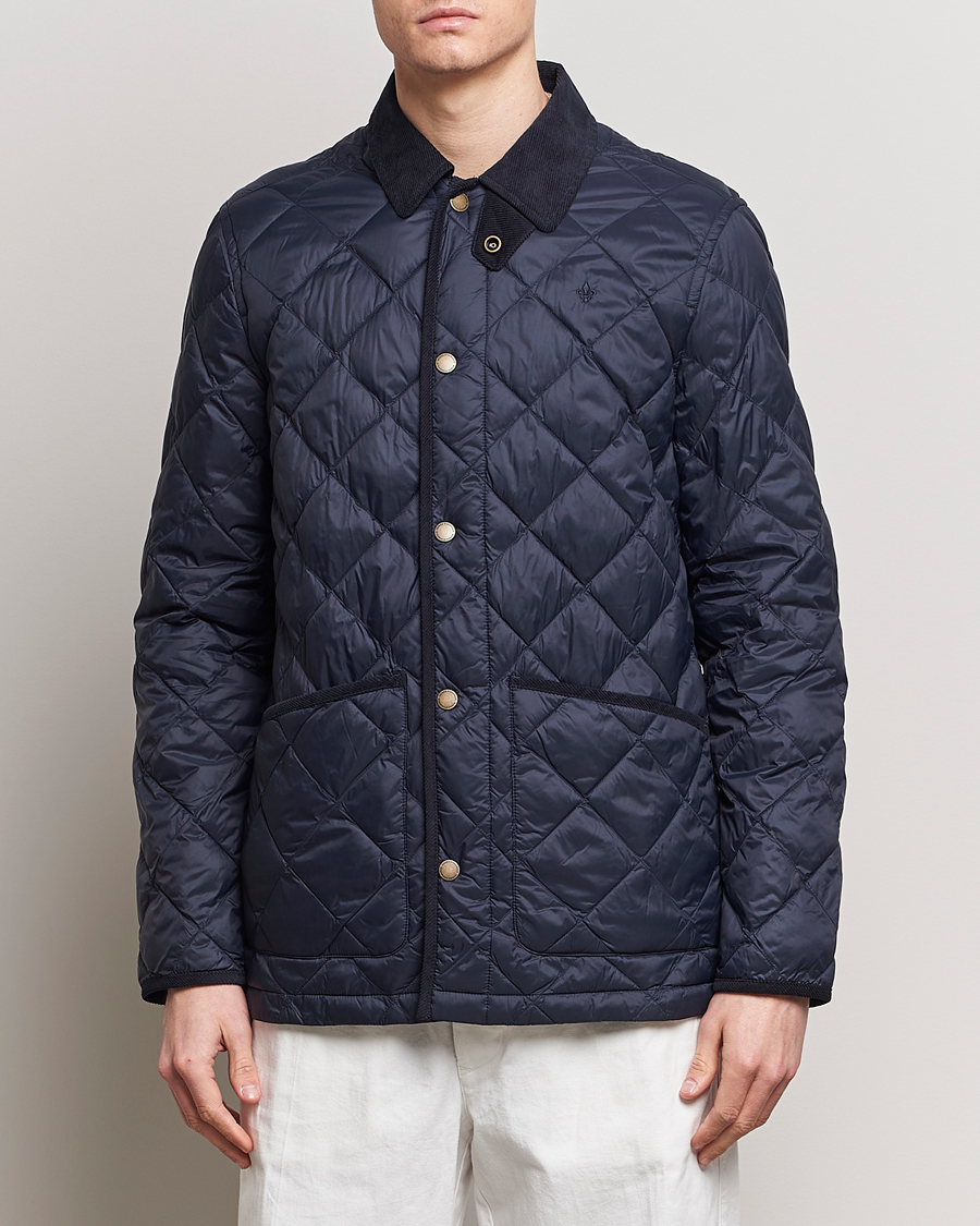 Herre | Salg | Morris | Winston Quilted Jacket Old Blue